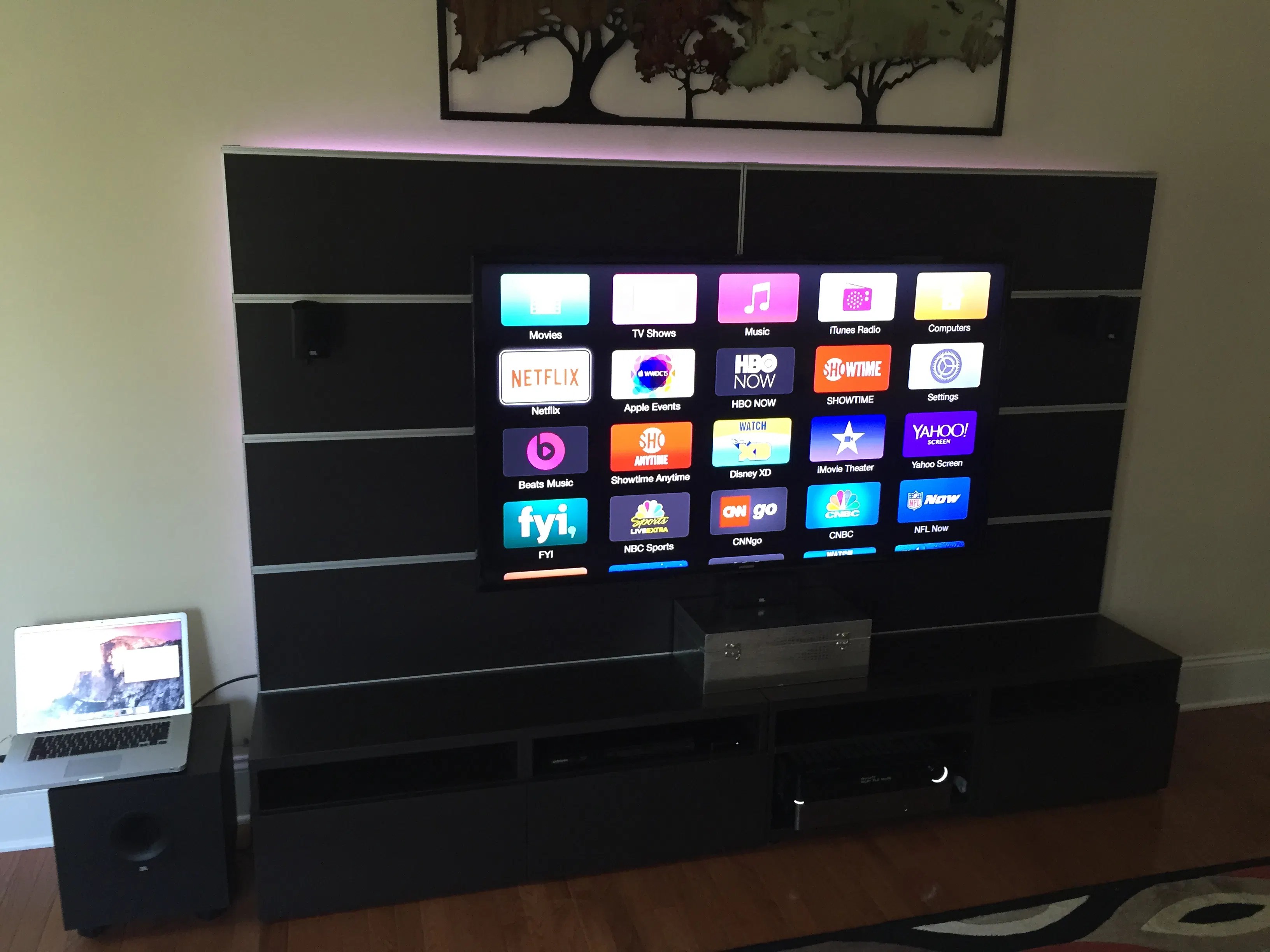 Awesome LED Entertainment Center Hackster.io